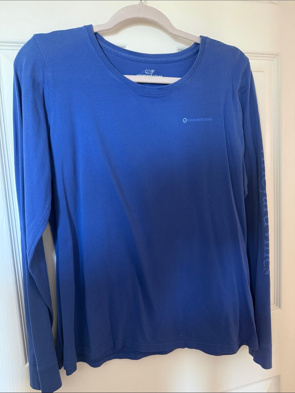 Vineyard Vines Royal Blue Long Sleeve Tee